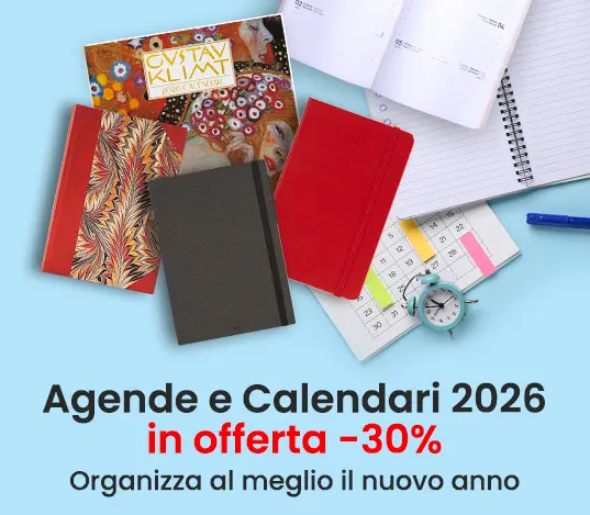Agende e calendari 2026 -30%